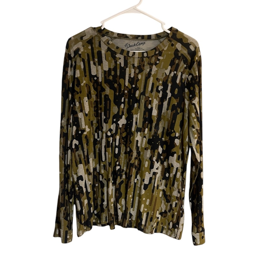 Duck Camp Women's Camouflage Long Sleeve Top